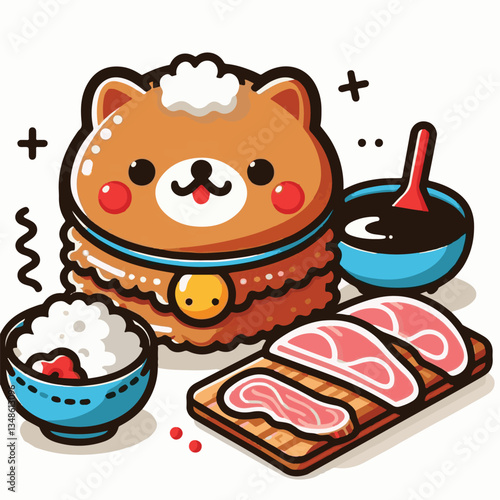 tonkatsu, japanese, meal, food, lunch, meat, pork, cutlet, restaurant, fried, cuisine, japan, dish, japanese food, cabbage, traditional, rice, asian, delicious, plate, tasty, gourmet, cooking, sauce, 