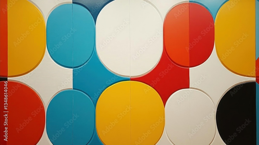 Abstract Colorful Circle Pattern Wall Art Design Abstract Colorful Circle Pattern Wall Art Design