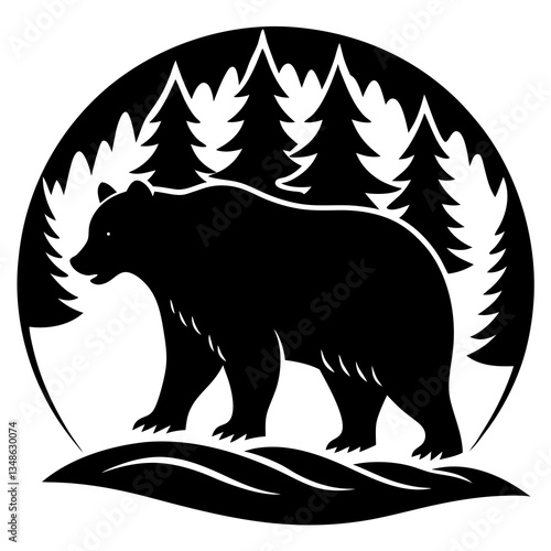 polar bear on the ice