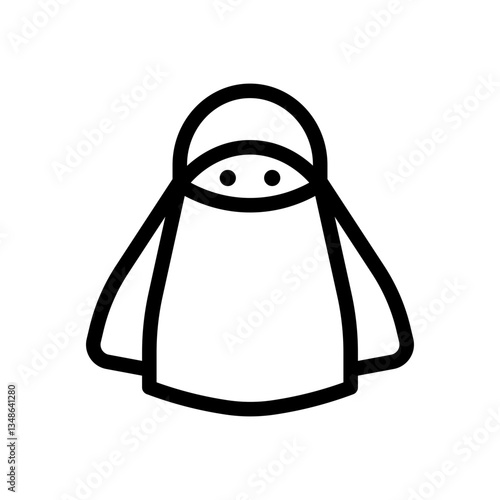 Niqab Woman Icon
