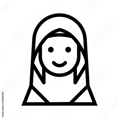 Muslim Woman Icon