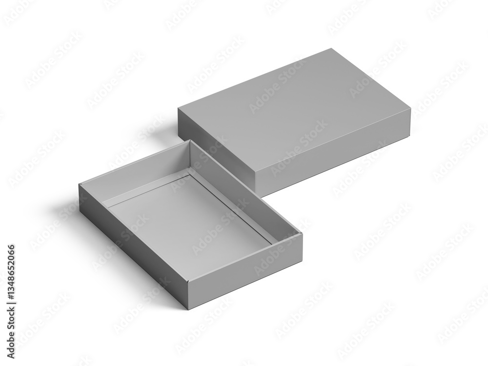 Naklejka premium white box 