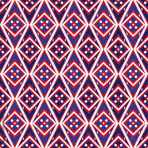 rhombus background. laos flag pattern for decoration and etc. vector illustration