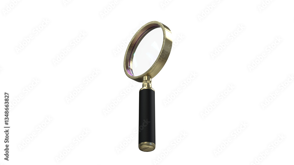 golden magnifying glass transparent background PNG golden magnifying glass transparent background PNG