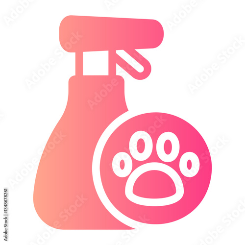 Spray gradient icon