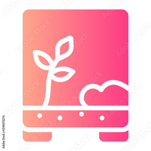terrarium gradient icon
