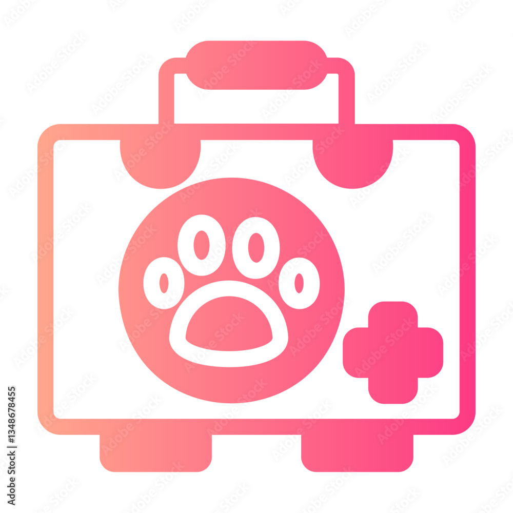 First Aid Kit gradient icon First Aid Kit gradient icon
