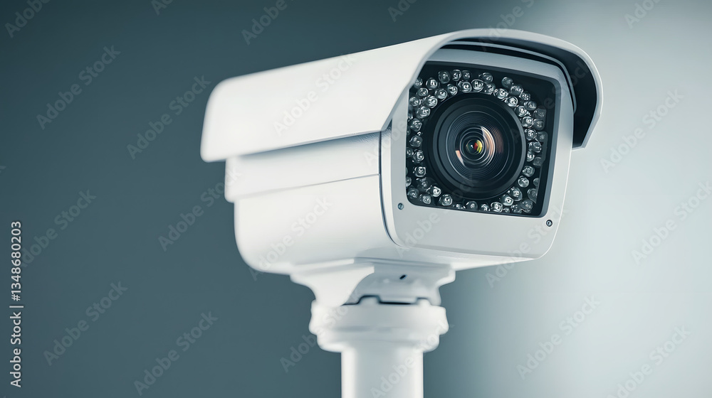 A CCTV security camera used for recording and monitoring, representing surveillance and security technology, essential for maintaining safety and security in various environments.
A CCTV security camera used for recording and monitoring, representing surveillance and security technology, essential for maintaining safety and security in various environments.