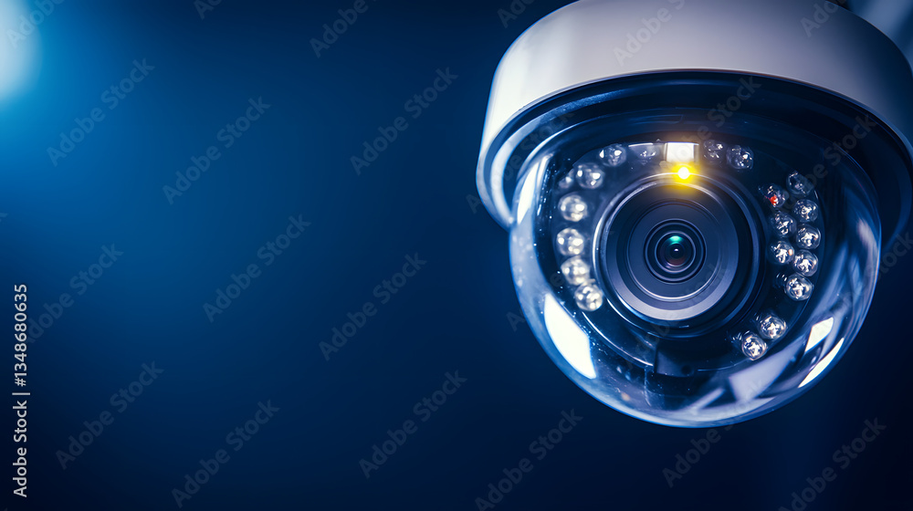 A CCTV security camera used for recording and monitoring, representing surveillance and security technology, essential for maintaining safety and security in various environments.
A CCTV security camera used for recording and monitoring, representing surveillance and security technology, essential for maintaining safety and security in various environments.