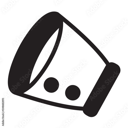 Cone Of Shame  glyph icon