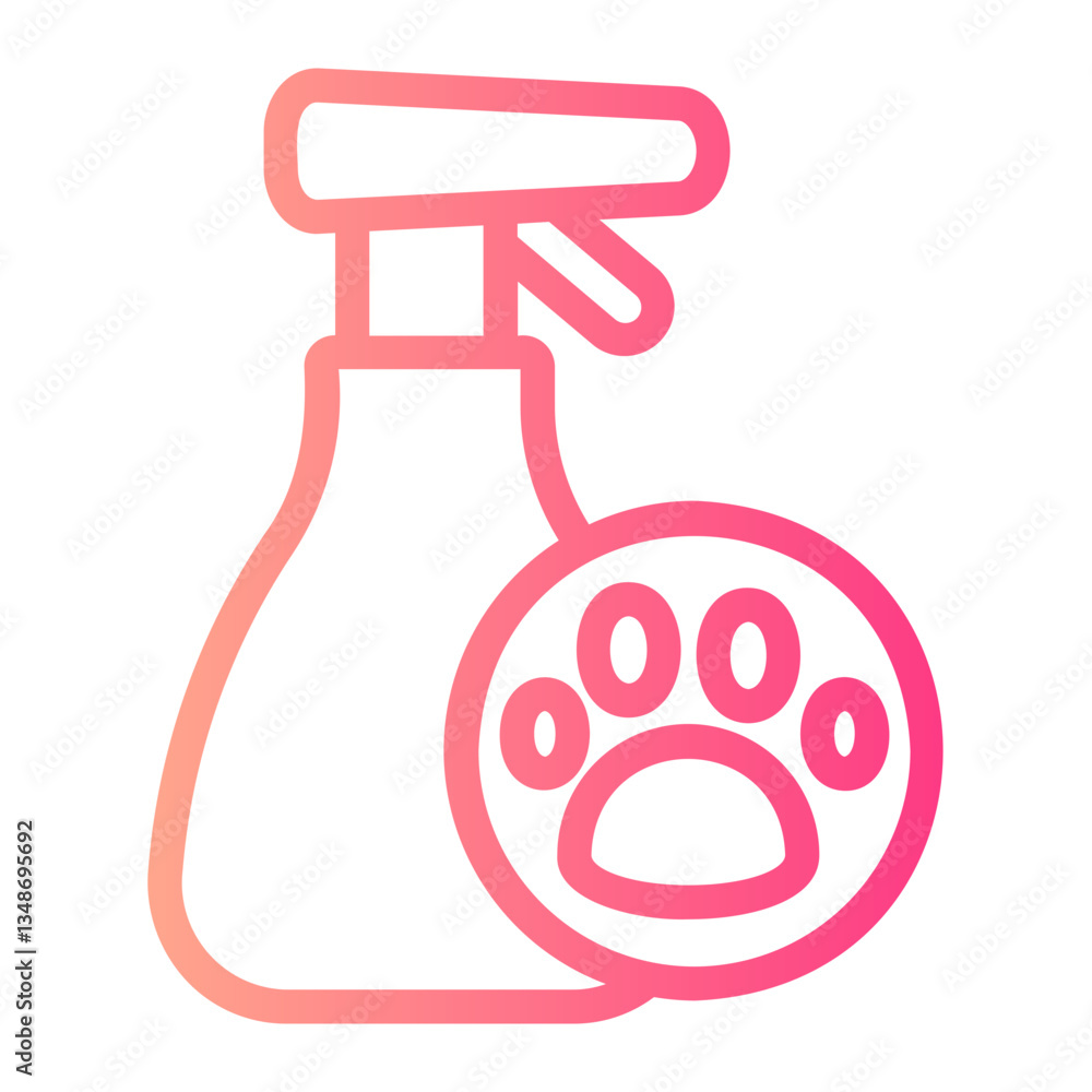 Spray gradient icon Spray gradient icon