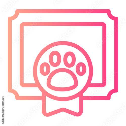 pedigree gradient icon