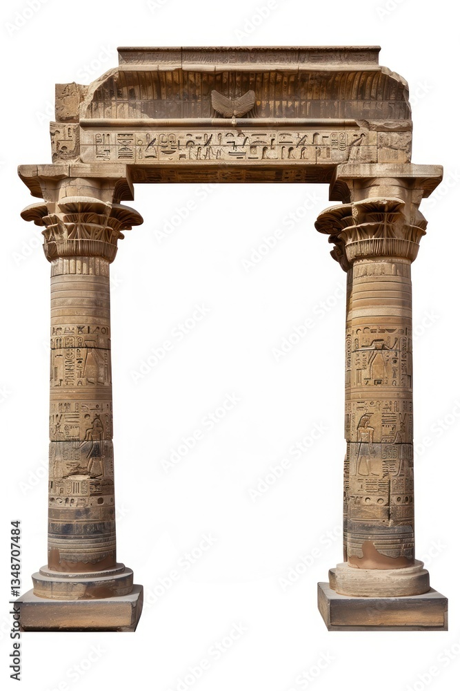 Fototapeta premium Ancient Egyptian stone archway