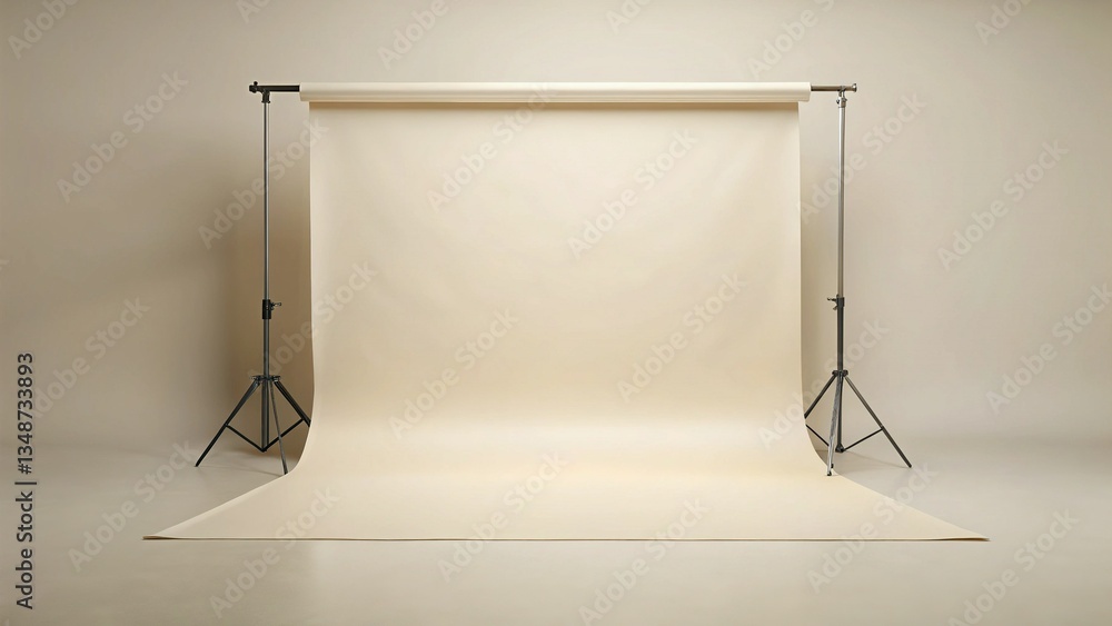 Clean Minimalist Mockup Backdrop: Studio Style Product Photography Background Clean Minimalist Mockup Backdrop: Studio Style Product Photography Background