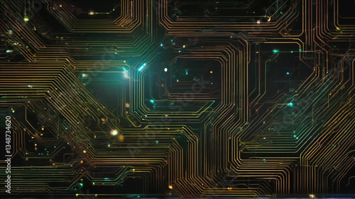 Technology Background – Backgrounds that evoke IT and technology