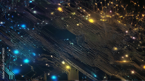 Technology Background – Backgrounds that evoke IT and technology