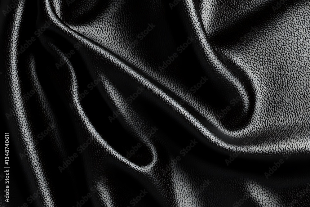 Dark black leather texture background whith copy space Dark black leather texture background whith copy space