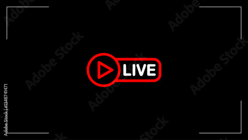 Live sign play background