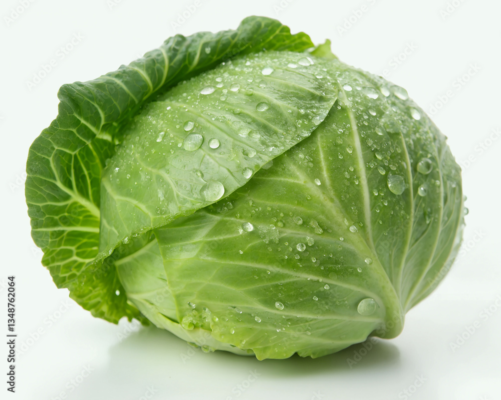 Fototapeta premium Fresh green cabbage