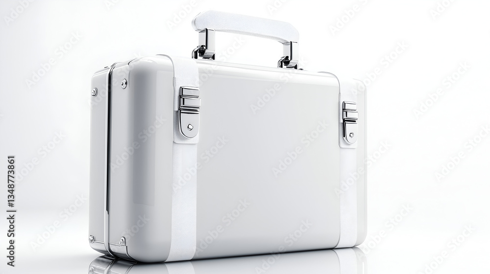 Futuristic Briefcase with Elegant Design Features Futuristic Briefcase with Elegant Design Features
