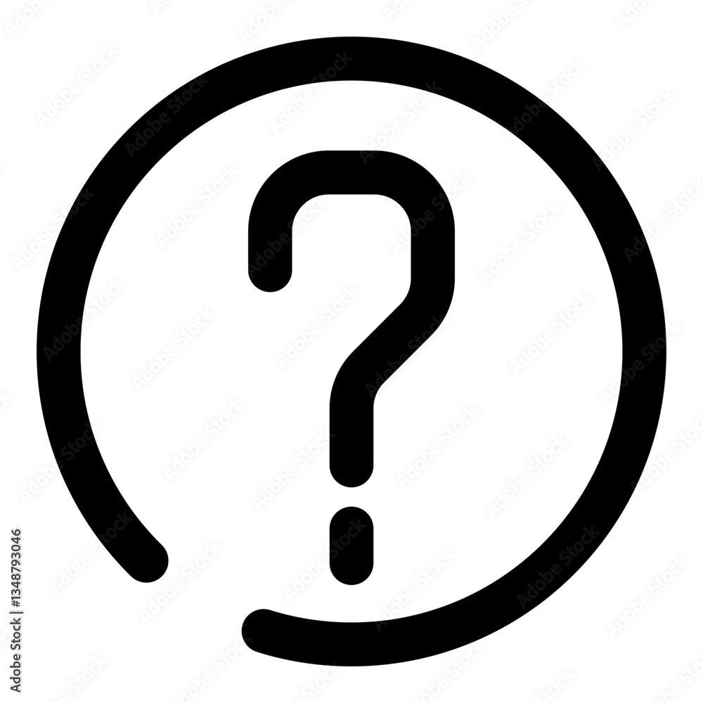 Naklejka premium user interface thin icon