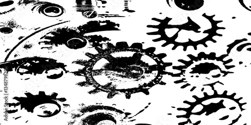 Subtle halftone grunge urban texture vector. Abstract mild textured effect. Vector Illustration. Distressed overlay texture. Grunge background.