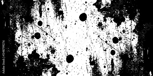 Subtle halftone grunge urban texture vector. Abstract mild textured effect. Vector Illustration. Distressed overlay texture. Grunge background.