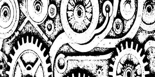 Subtle halftone grunge urban texture vector. Abstract mild textured effect. Vector Illustration. Distressed overlay texture. Grunge background.