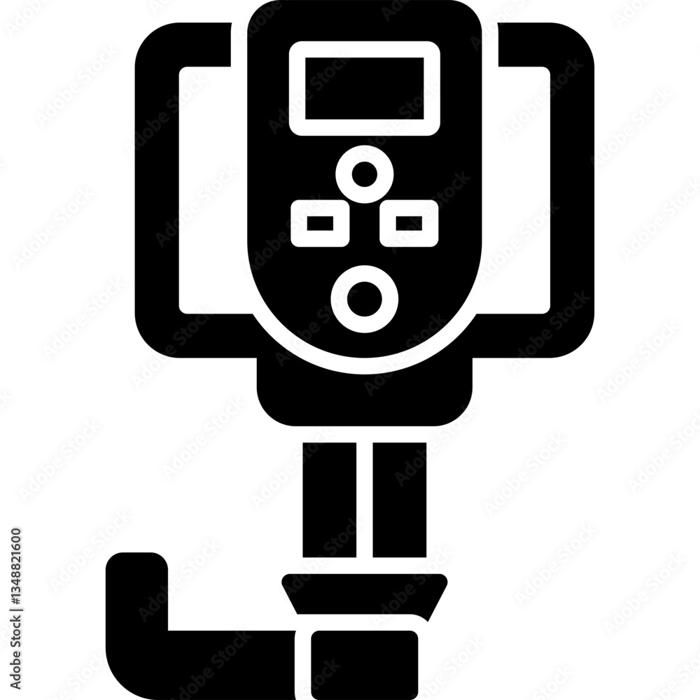 Hemoglobin Test Meter Icon Vector Element Hemoglobin Test Meter Icon Vector Element