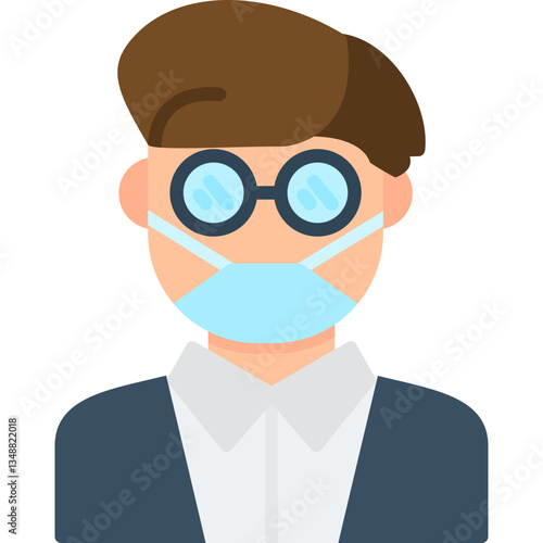 Mask Icon Vector Element