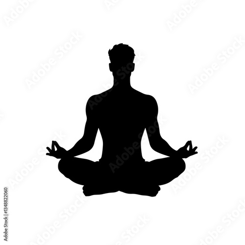 person meditating , man meditating 