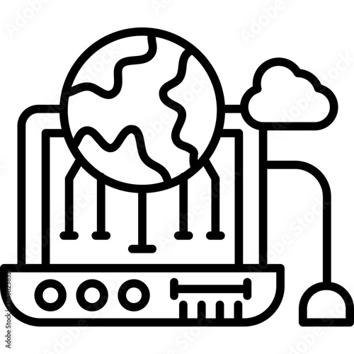 Ftp Icon Vector Element