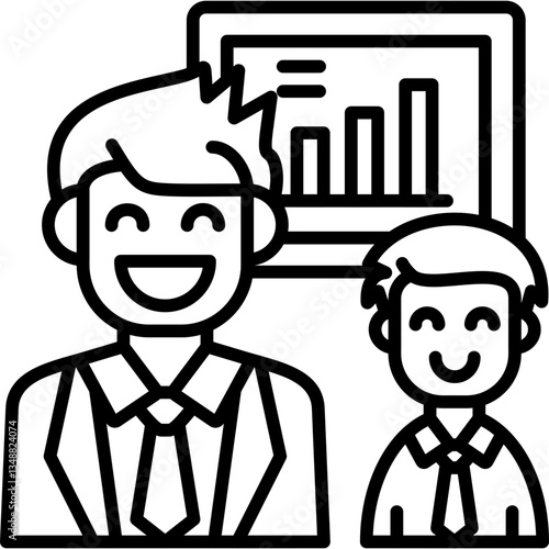Presentation Icon Vector Element