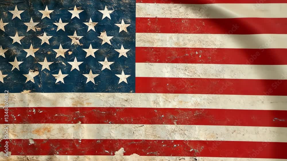 Close-up image of a worn American flag texture, symbolizing patriotism, heritage, and U.S. identity with a vintage feel.
Close-up image of a worn American flag texture, symbolizing patriotism, heritage, and U.S. identity with a vintage feel.