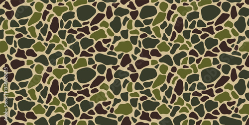 trendy vector turtle shell pattern for textile design	