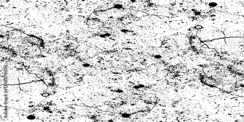 Texture grunge background spray effect. Background with little noisy black dots. Black dust isolated on transparent background.