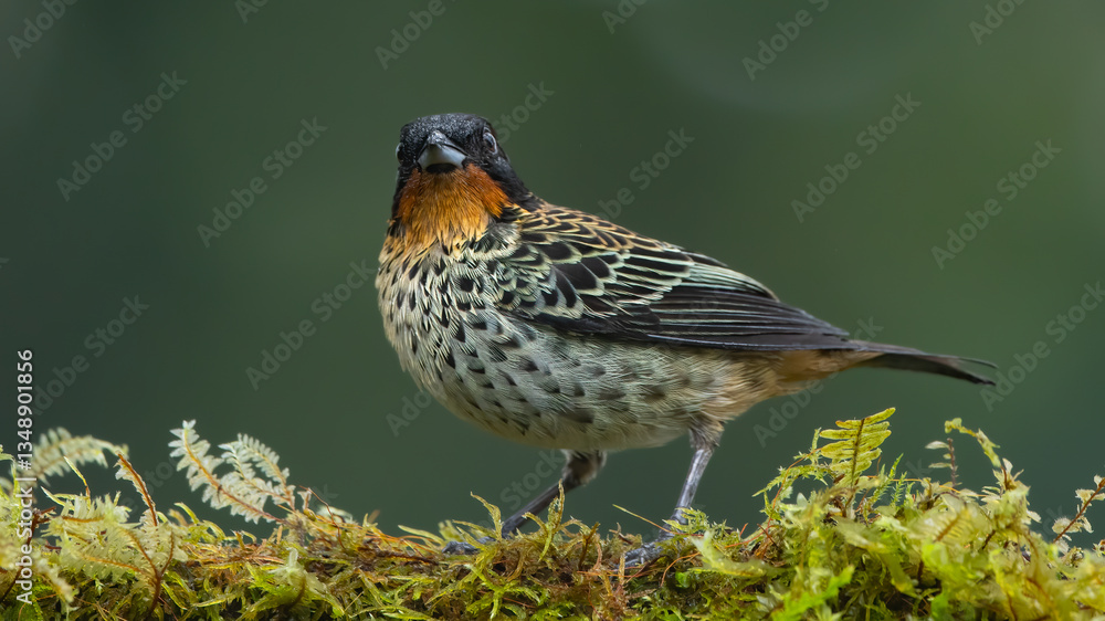 The rufous-throated tanager (Tangara rufigula) is a species of bird in the family Thraupidae. It is found in Colombia and Ecuador.