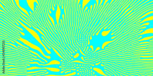 Abstract pattern background with organic halftone and colors splash. Vector organic pattern of dots with irregular cells on acid green splash background