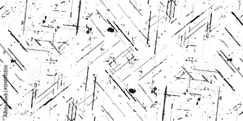 Texture grunge background spray effect. Background with little noisy black dots. Black dust isolated on transparent background.