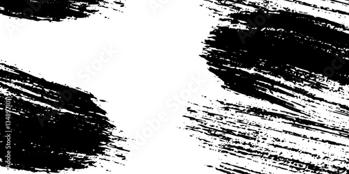 Texture grunge background spray effect. Background with little noisy black dots. Black dust isolated on transparent background.