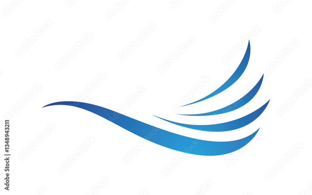 Water wave liquid vector Logo illustration design V1.66 Water wave liquid vector Logo illustration design V1.66