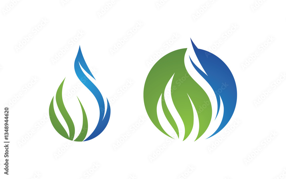 Water drop Plumbing Logo Template vector illustration v.45 Water drop Plumbing Logo Template vector illustration v.45
