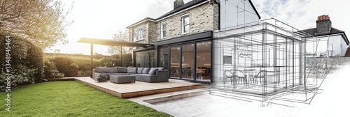 Visually striking representation of new extension ideas for homes.