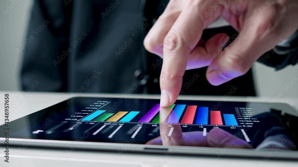 The Tablet with Interactive Chart The Tablet with Interactive Chart