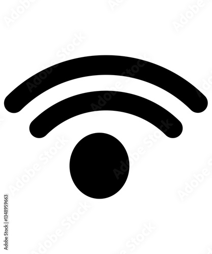 Wi fi icon filled