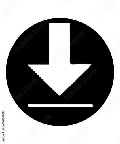 download icon button