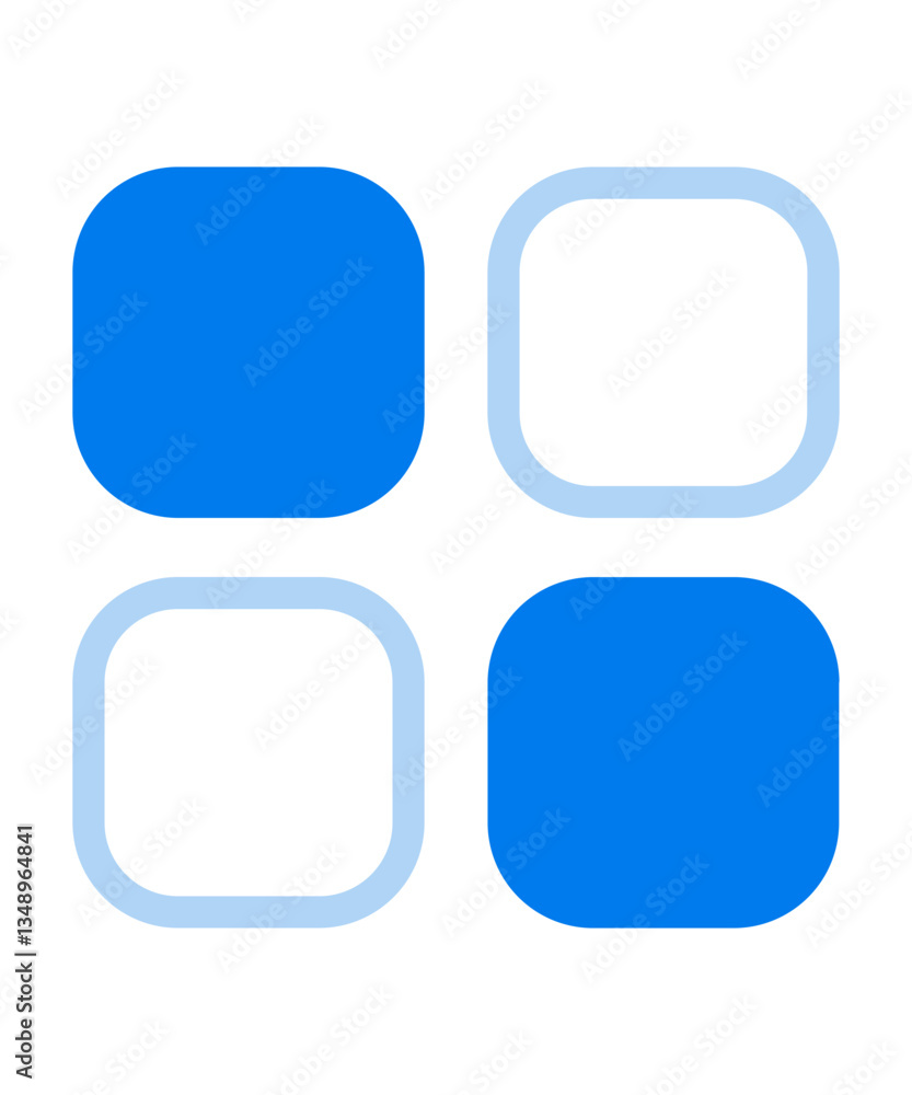 blue buttons icon blue buttons icon