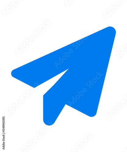 Send button icon filled with two tone