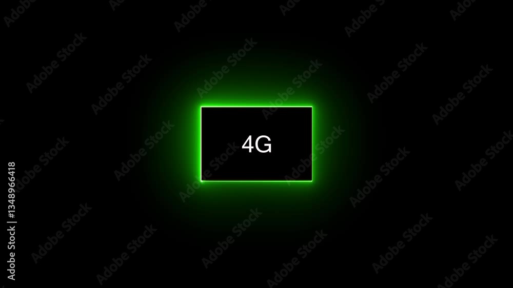 Glowing neon 4g internet networking text animation . technology icon neon 4G internet networking text animation . technology icon animation on black background. Glowing neon 4g internet networking text animation . technology icon neon 4G internet networking text animation . technology icon animation on black background.