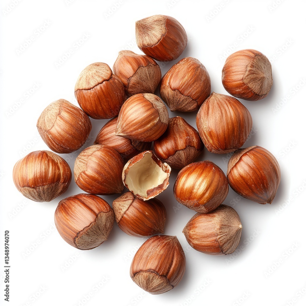 Generic Cluster Whole Perspective Hazelnuts Cracked Generic Cluster Whole Perspective Hazelnuts Cracked